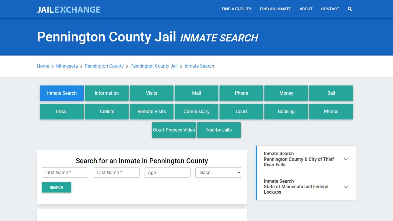 Pennington County Jail, MN Inmate Search: Roster & Mugshots